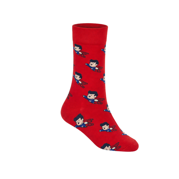 Superman Flying Socks