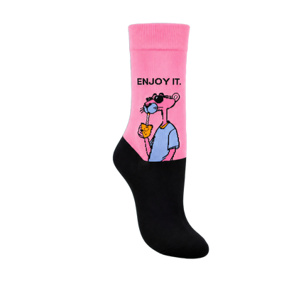 Pink Panther Enjoy It Socks