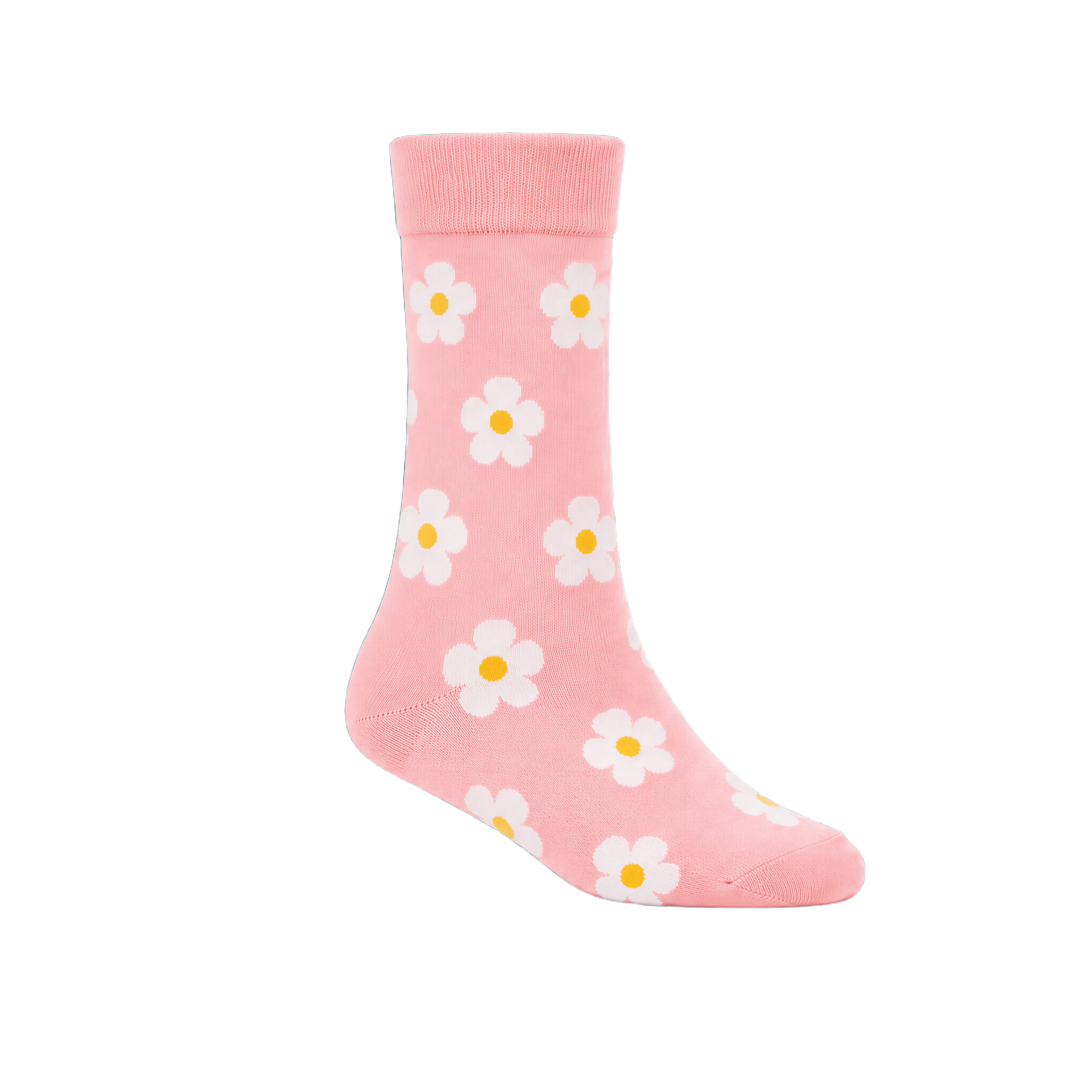 Pink Daisy Socks