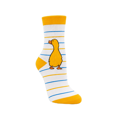 Striped Duck Socks