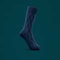 Men’s Long Cotton Patterned Socks