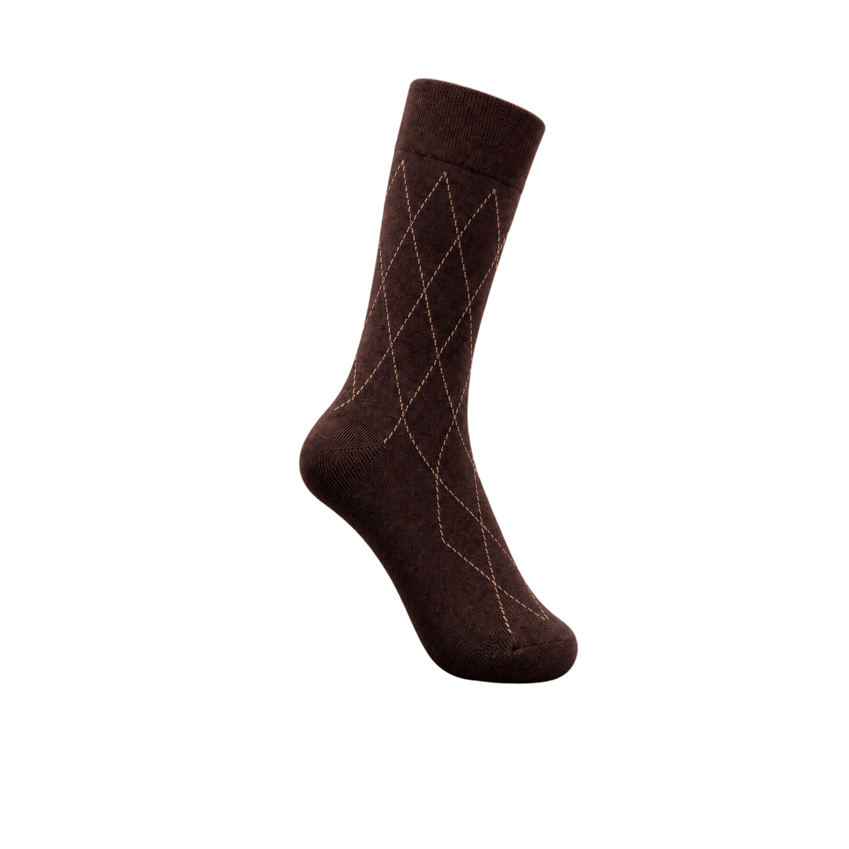 Men’s Long Cotton Patterned Socks