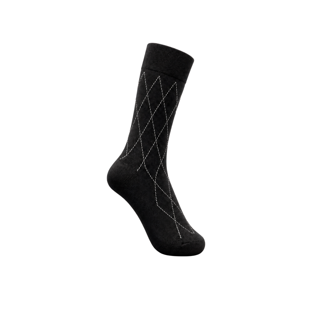Men’s Long Cotton Patterned Socks