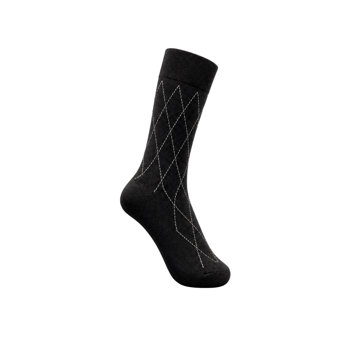 Men’s Long Cotton Patterned Socks