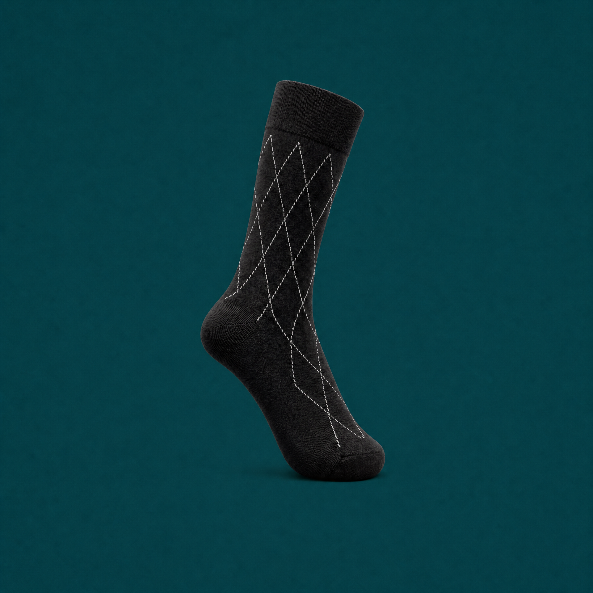 Men’s Long Cotton Patterned Socks