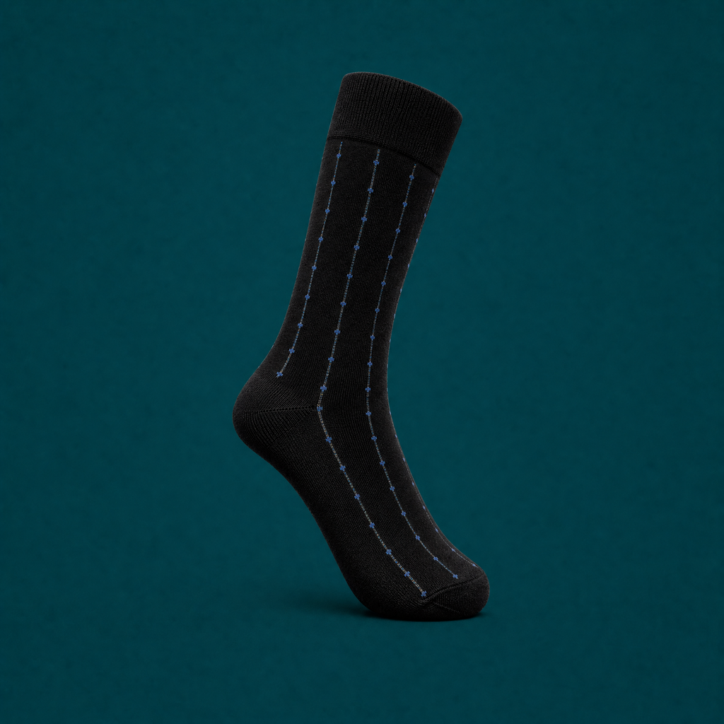 stripped men long socks