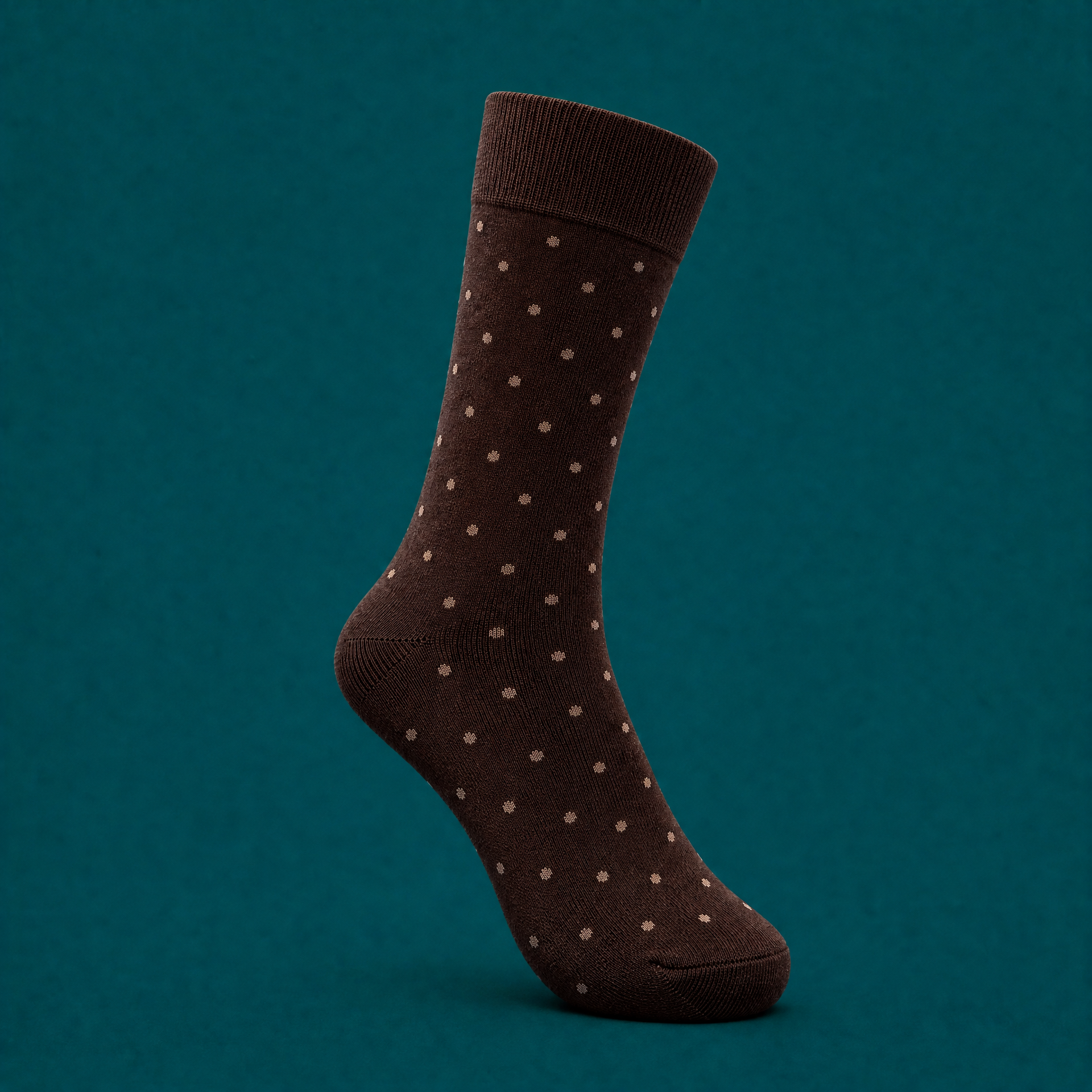 spotted men long socks