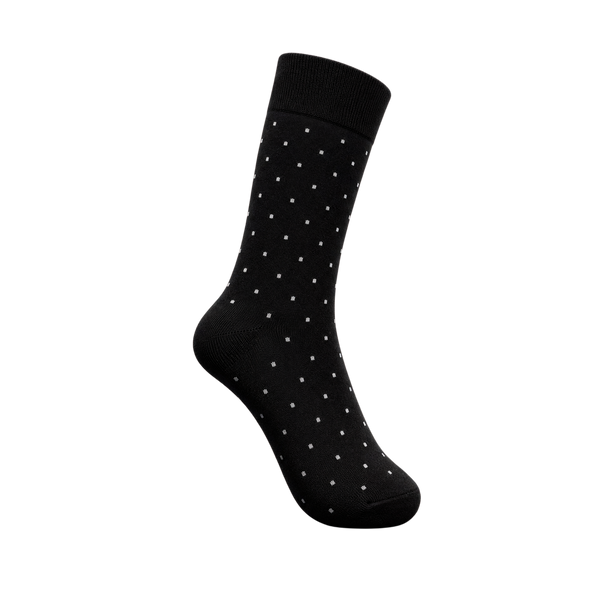 spotted men long socks