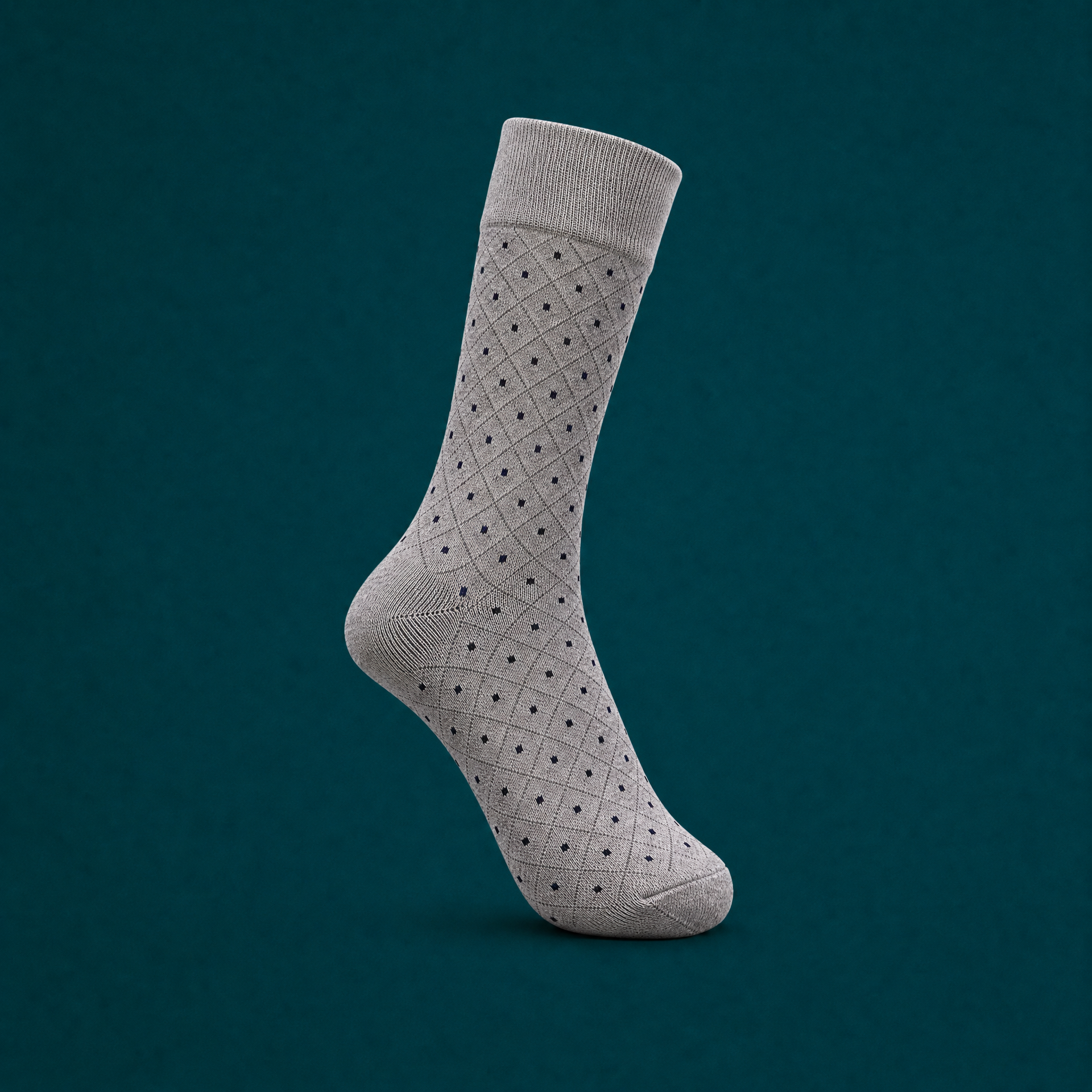 spotted men long socks