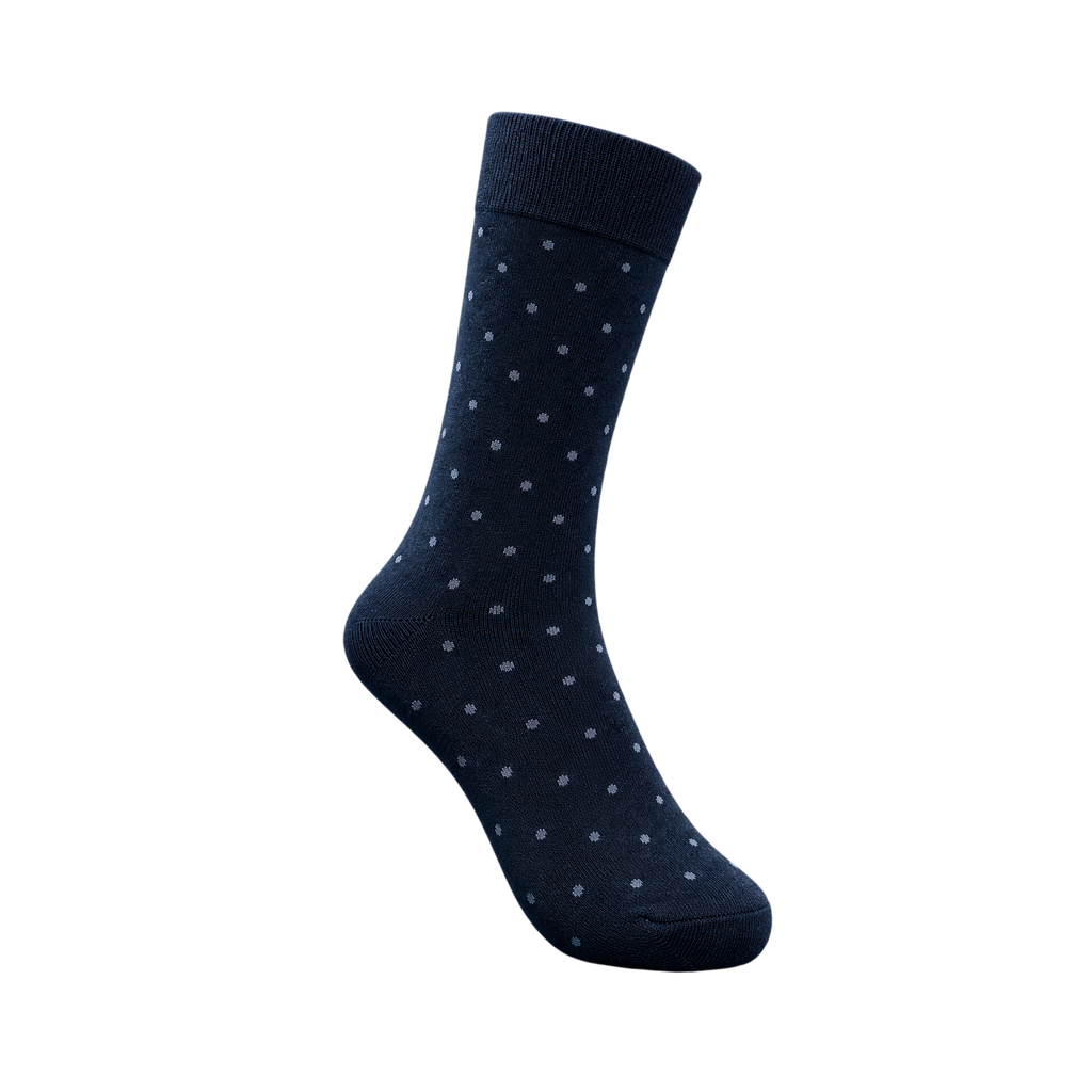 spotted men long socks