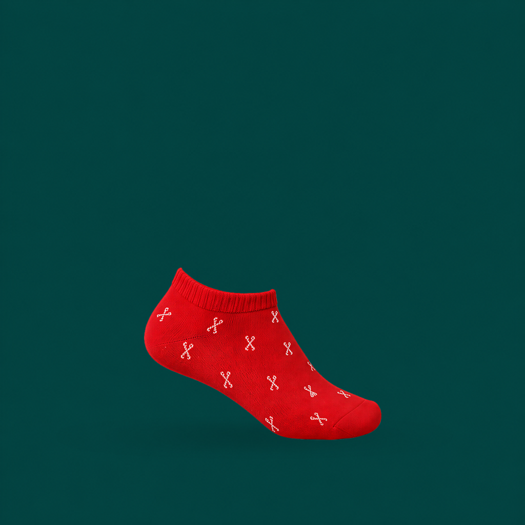 Patterned Women's Ankle Socks