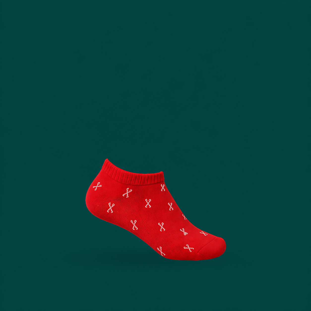 Patterned Women's Ankle Socks