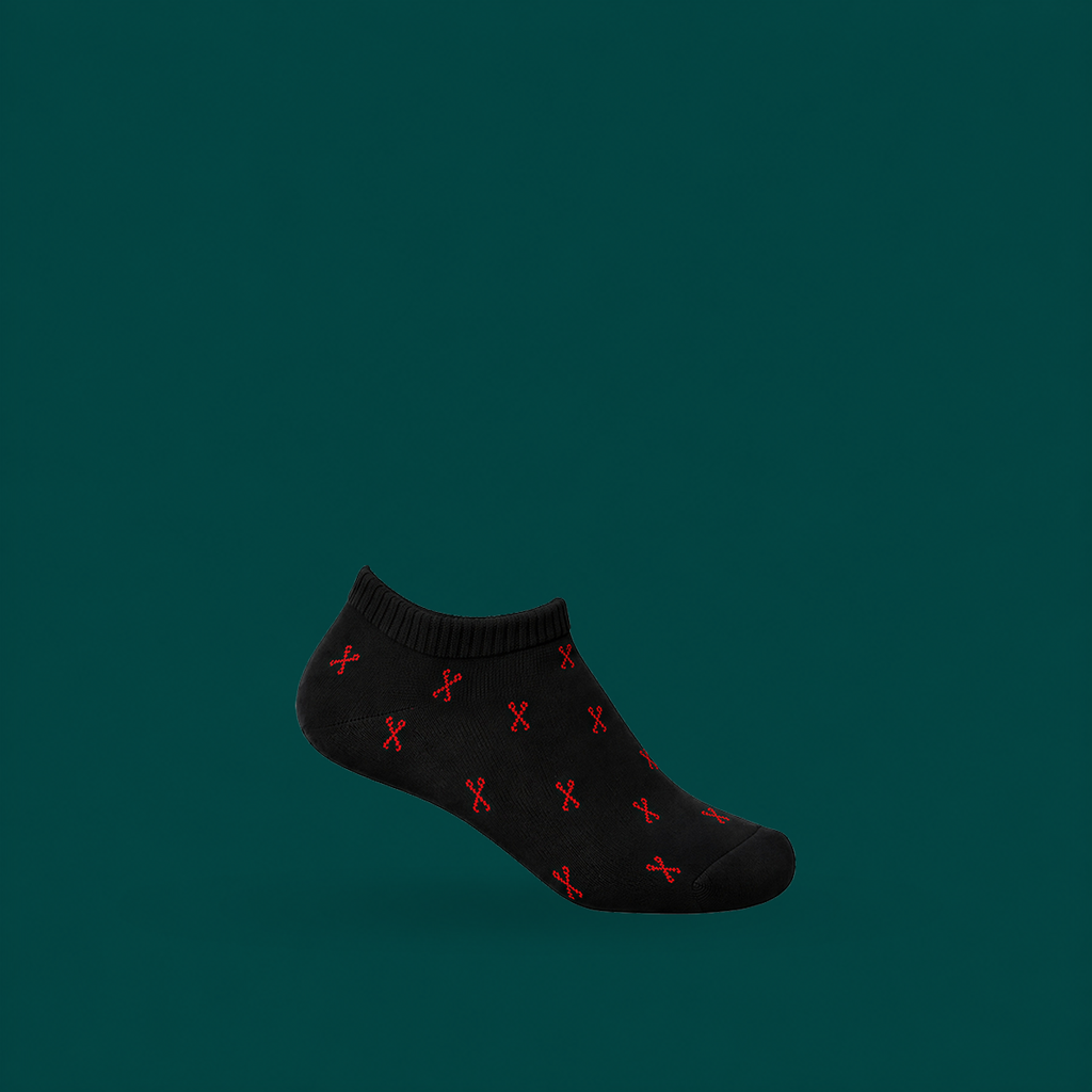 Patterned Women's Ankle Socks
