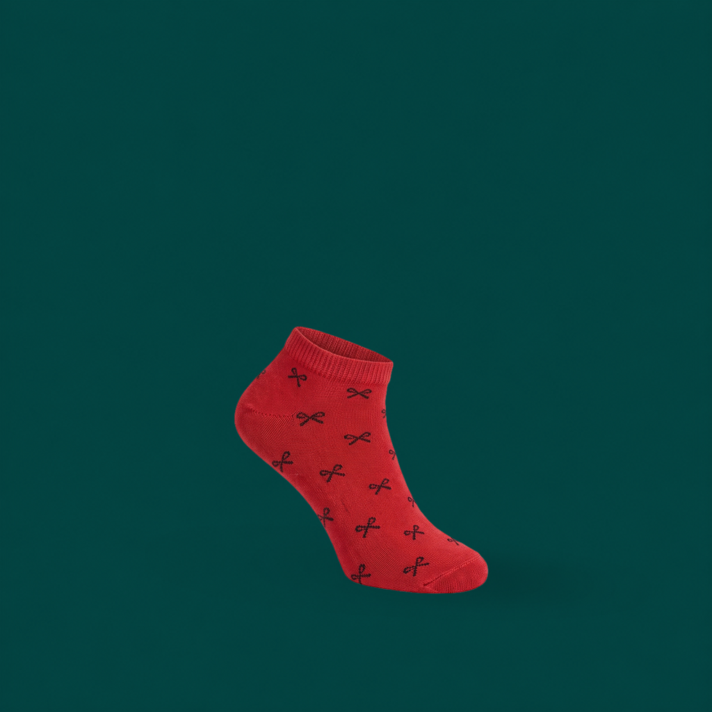 Patterned Women's Ankle Socks