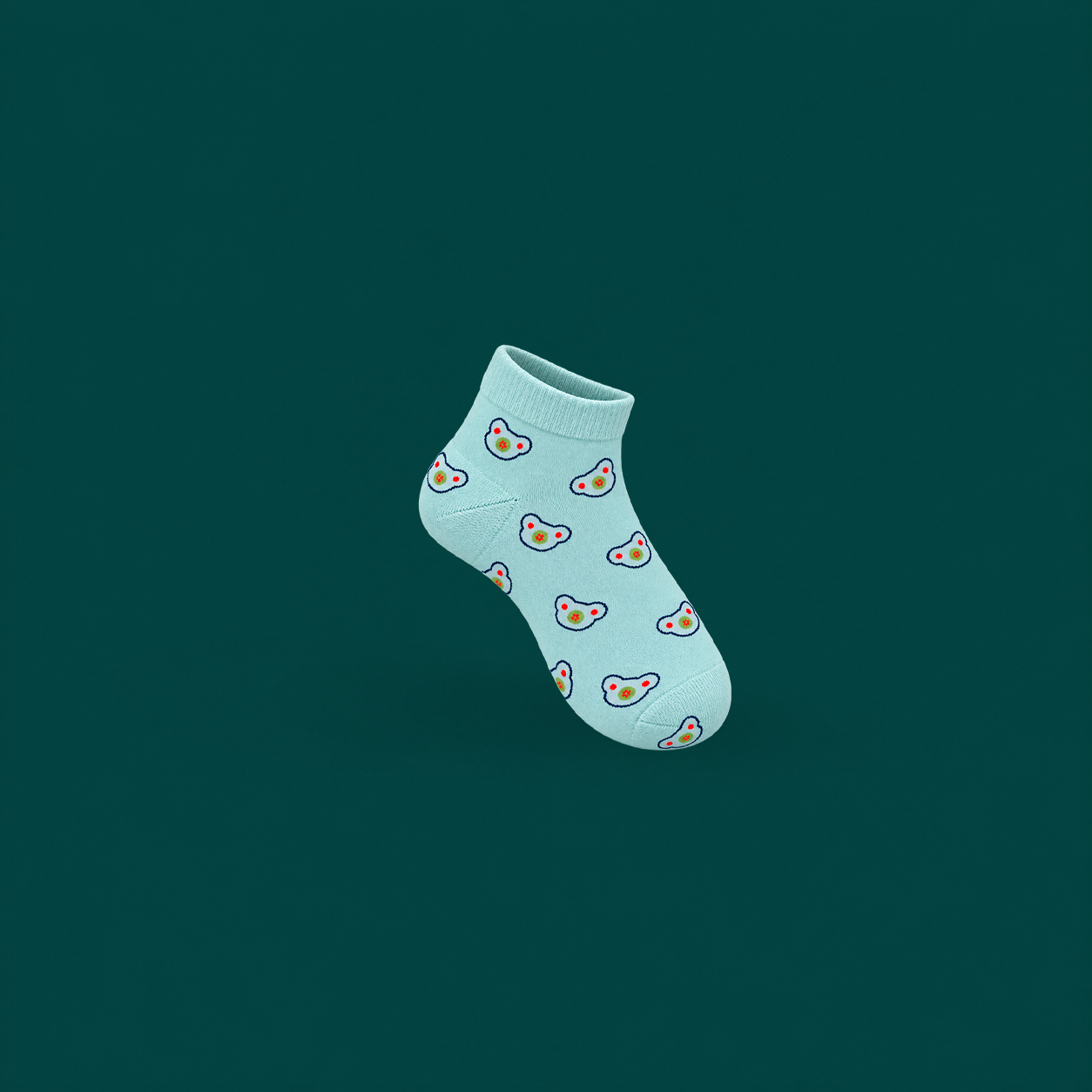 Patterned Women's Ankle Socks