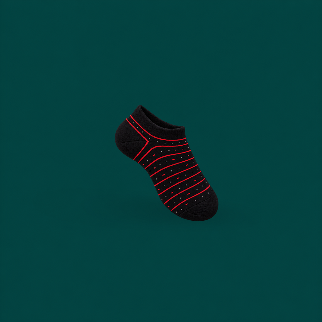 stripped men crew socks