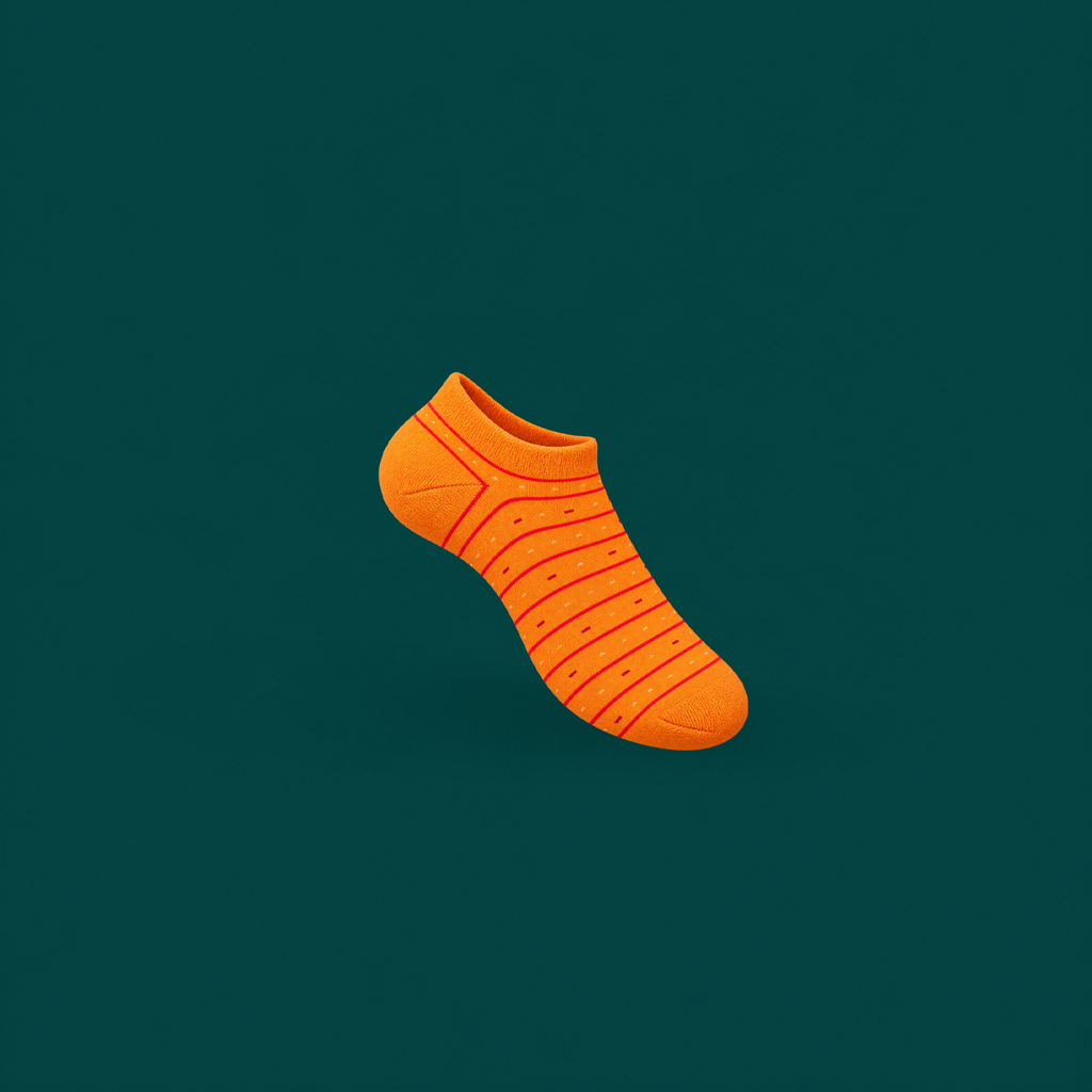 stripped men crew socks