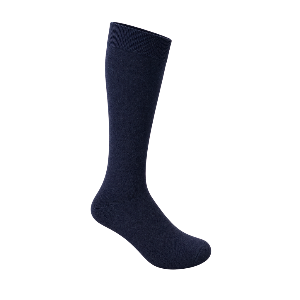 plain men long socks