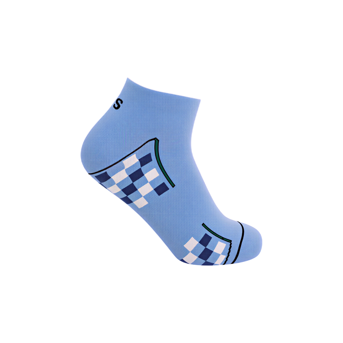 Jacquard men crew socks