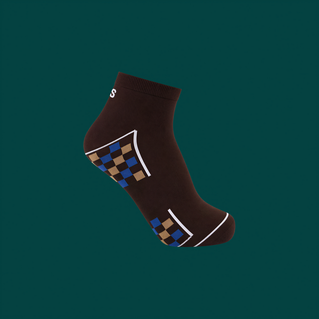 Jacquard men crew socks