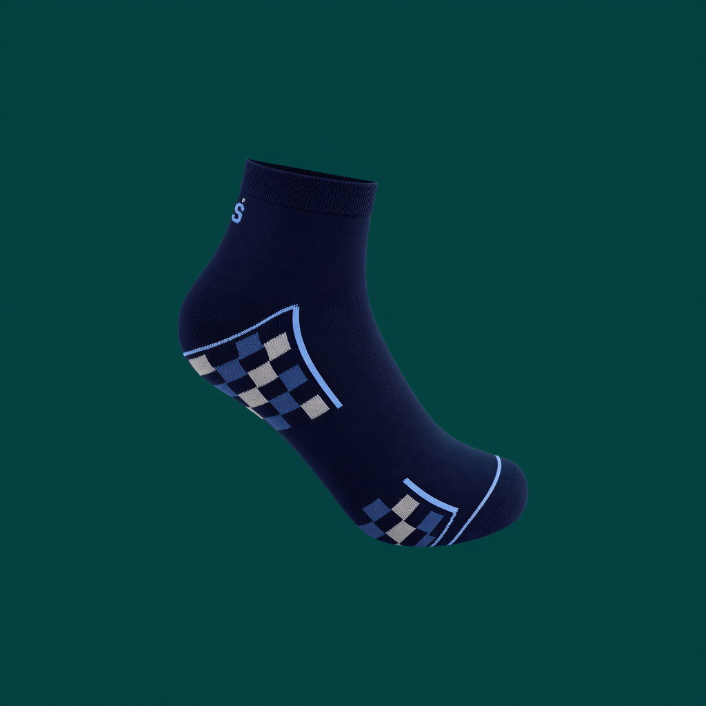 Jacquard men crew socks