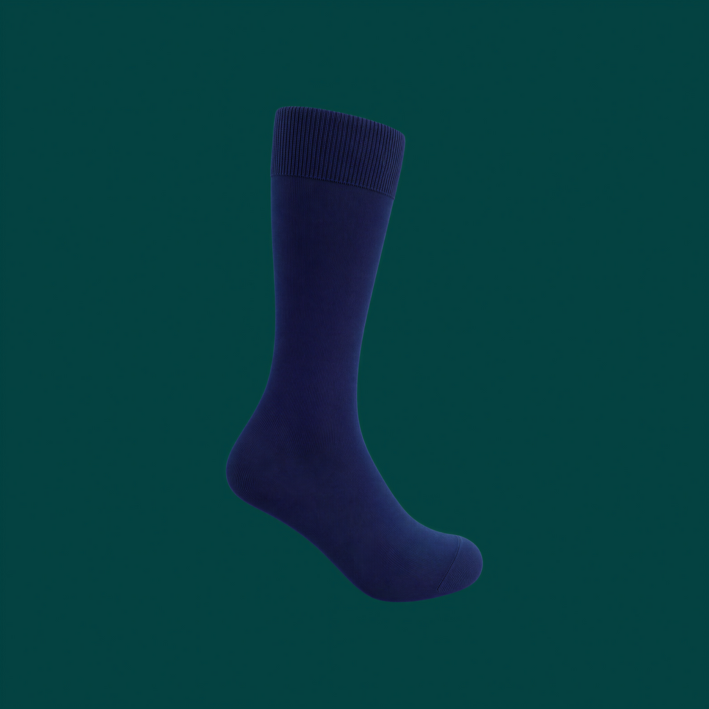 plain men long socks