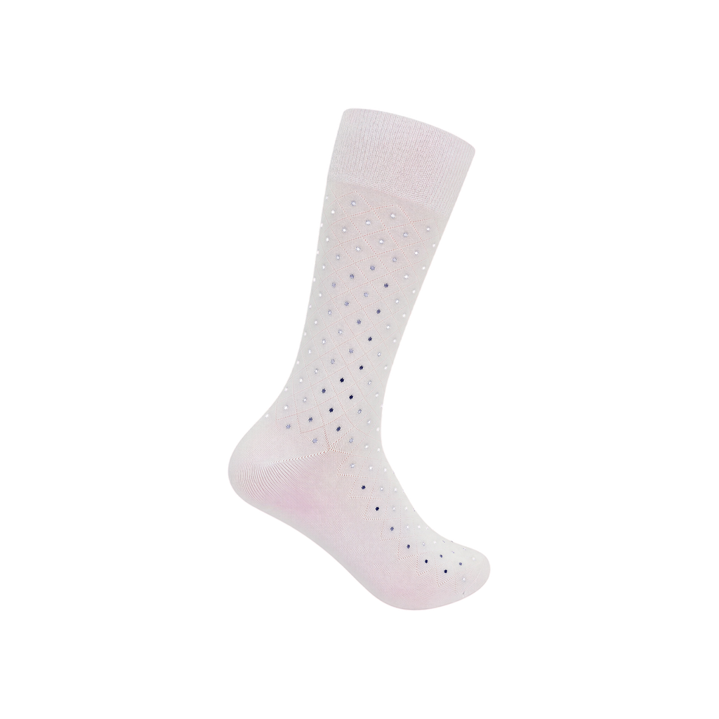 spotted men long socks