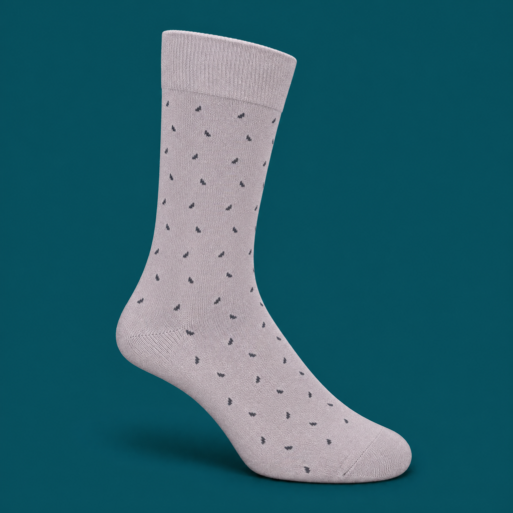 Men’s Long Cotton Patterned Socks