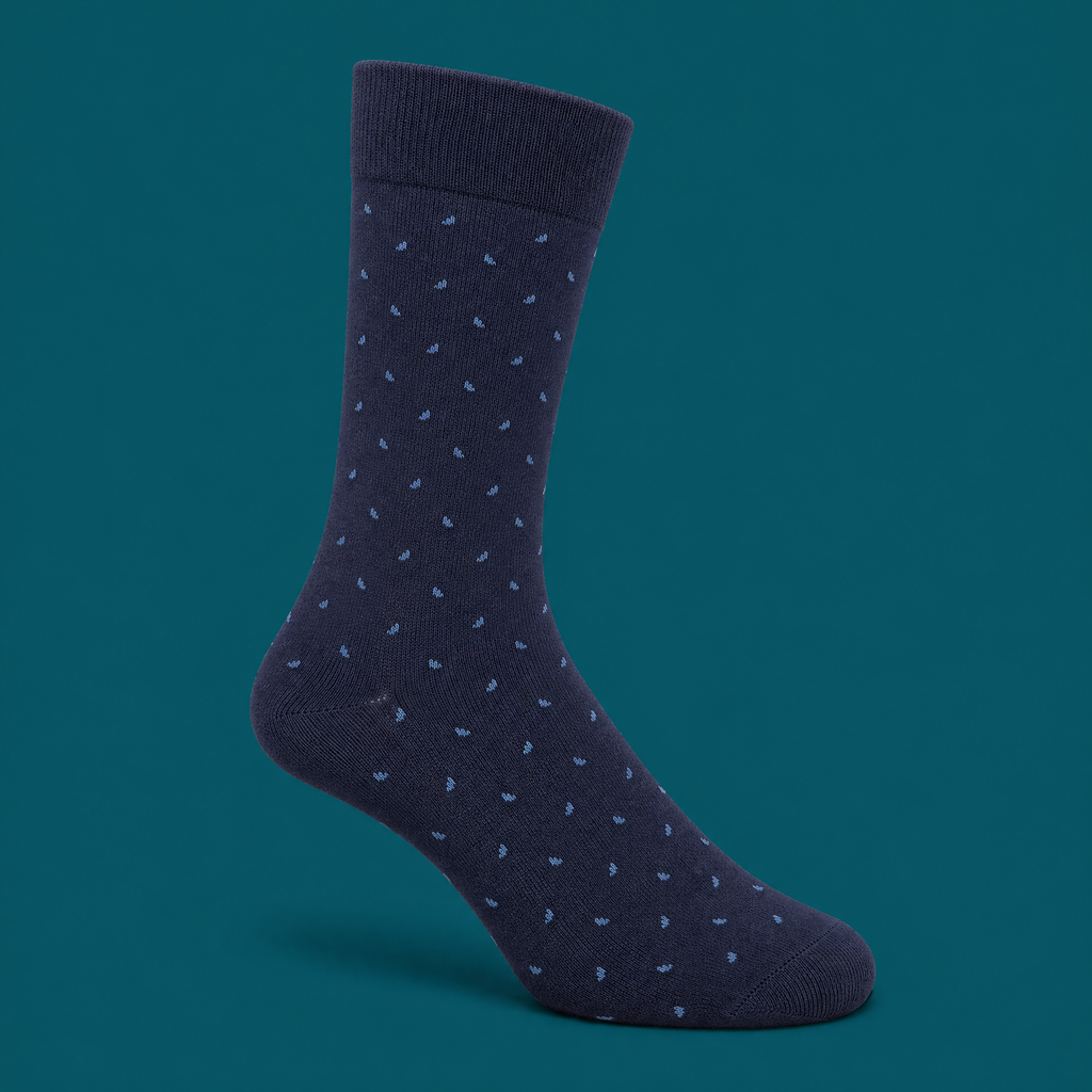 Men’s Long Cotton Patterned Socks