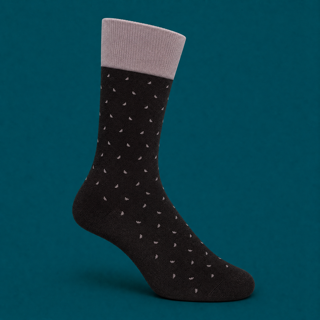 Men’s Long Cotton Patterned Socks