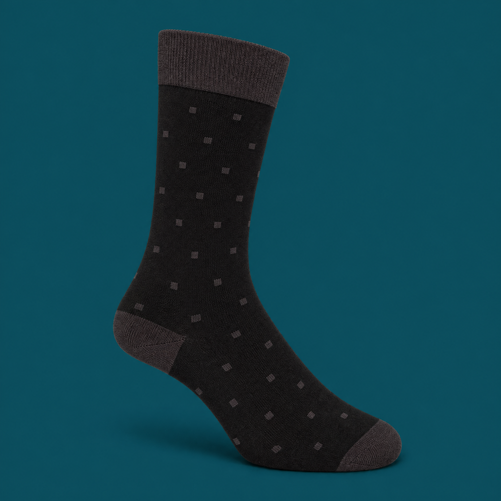 Men’s Long Cotton Patterned Socks