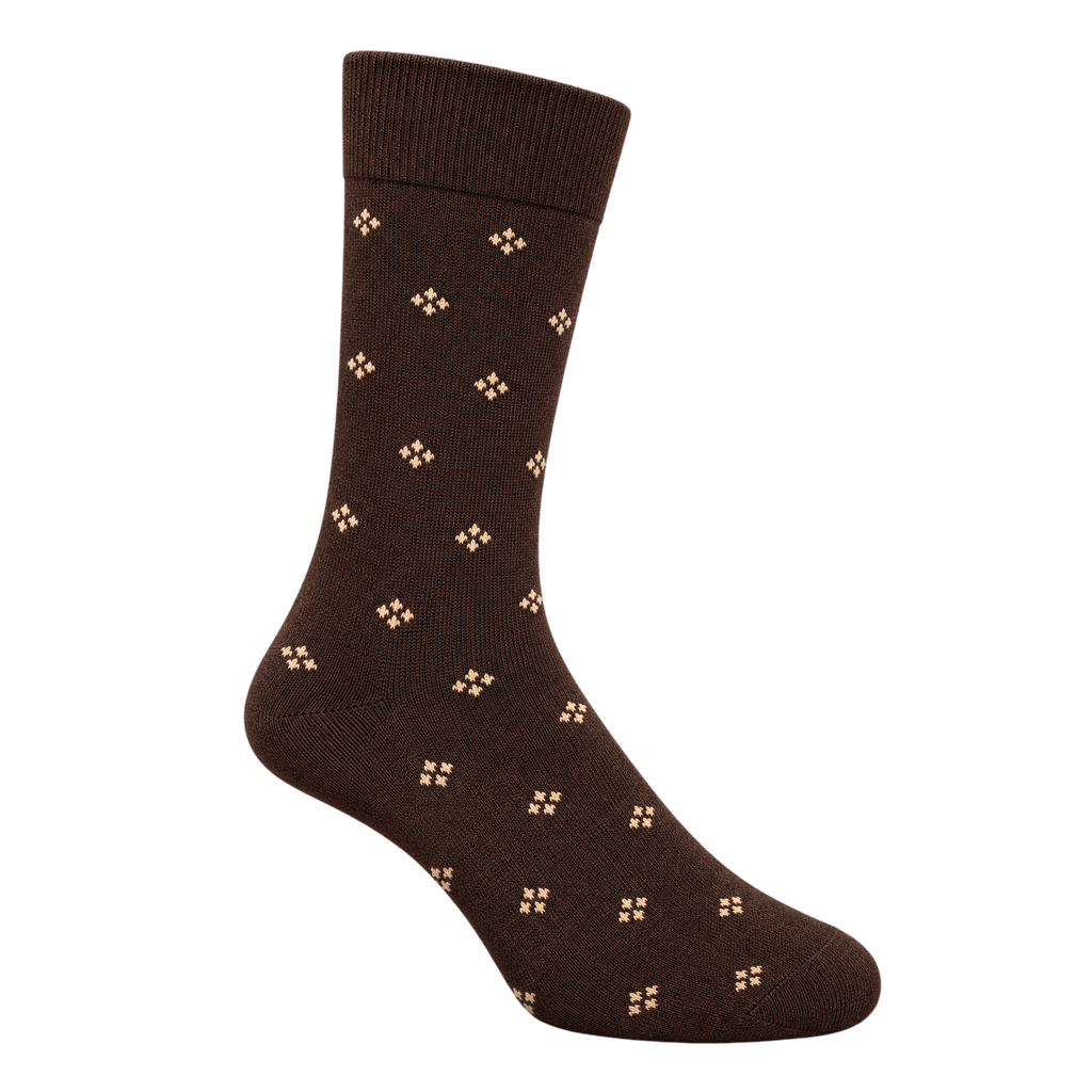Men’s Long Cotton Patterned Socks