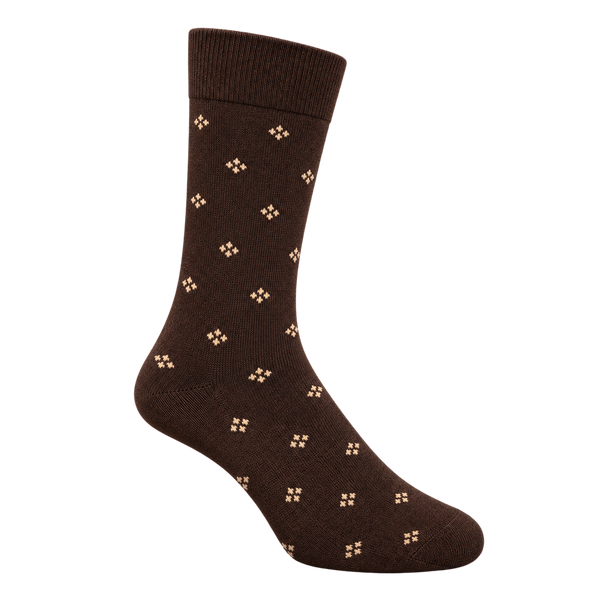 Men’s Long Cotton Patterned Socks