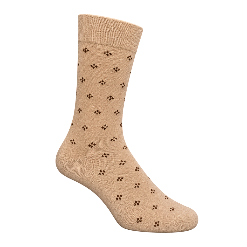 Men’s Long Cotton Patterned Socks