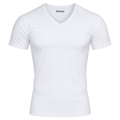 Damas Classic V-Neck Tee — White