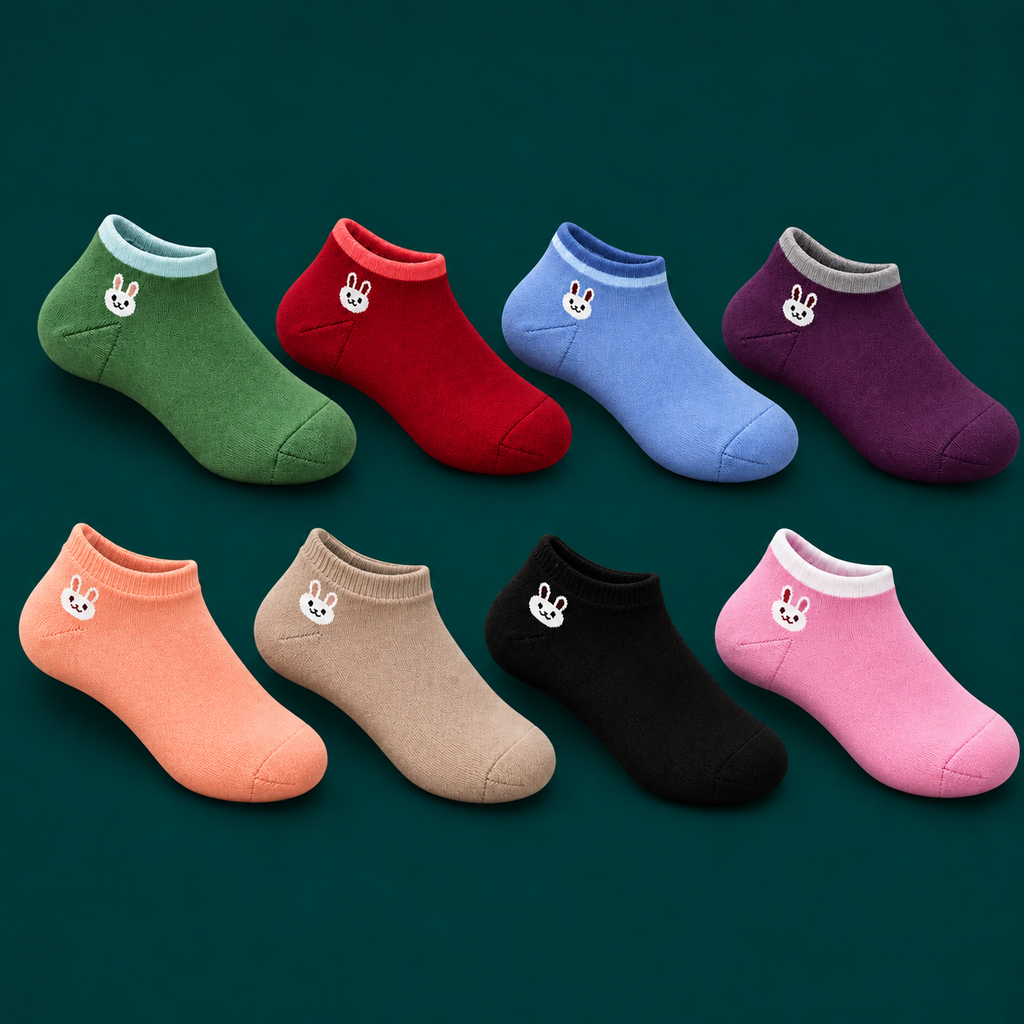 Patterned Women's Ankle Socks