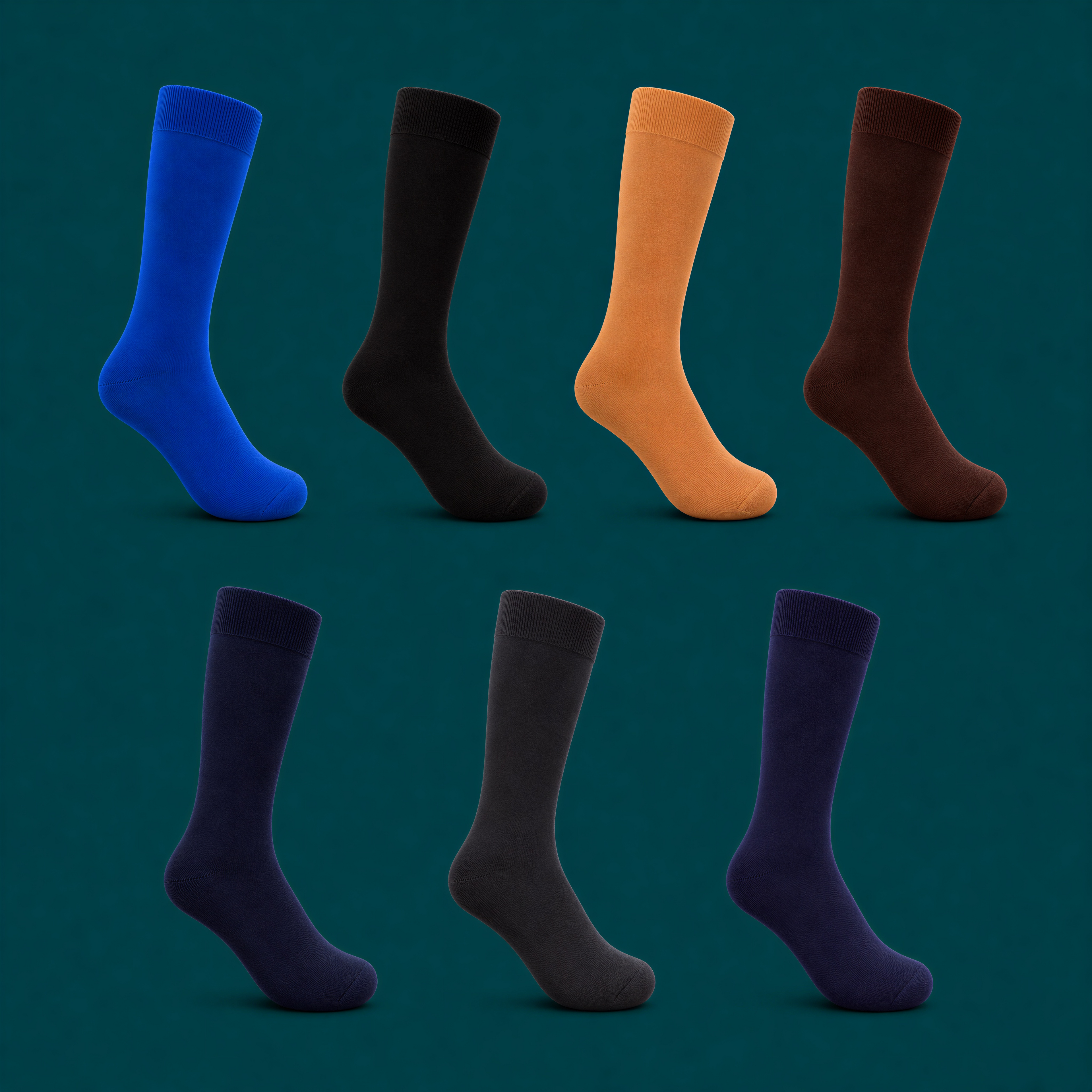 plain men long socks