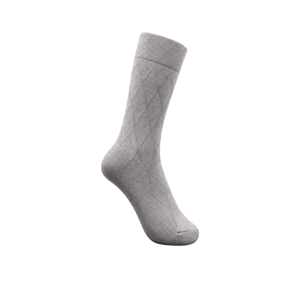 Men’s Long Cotton Patterned Socks