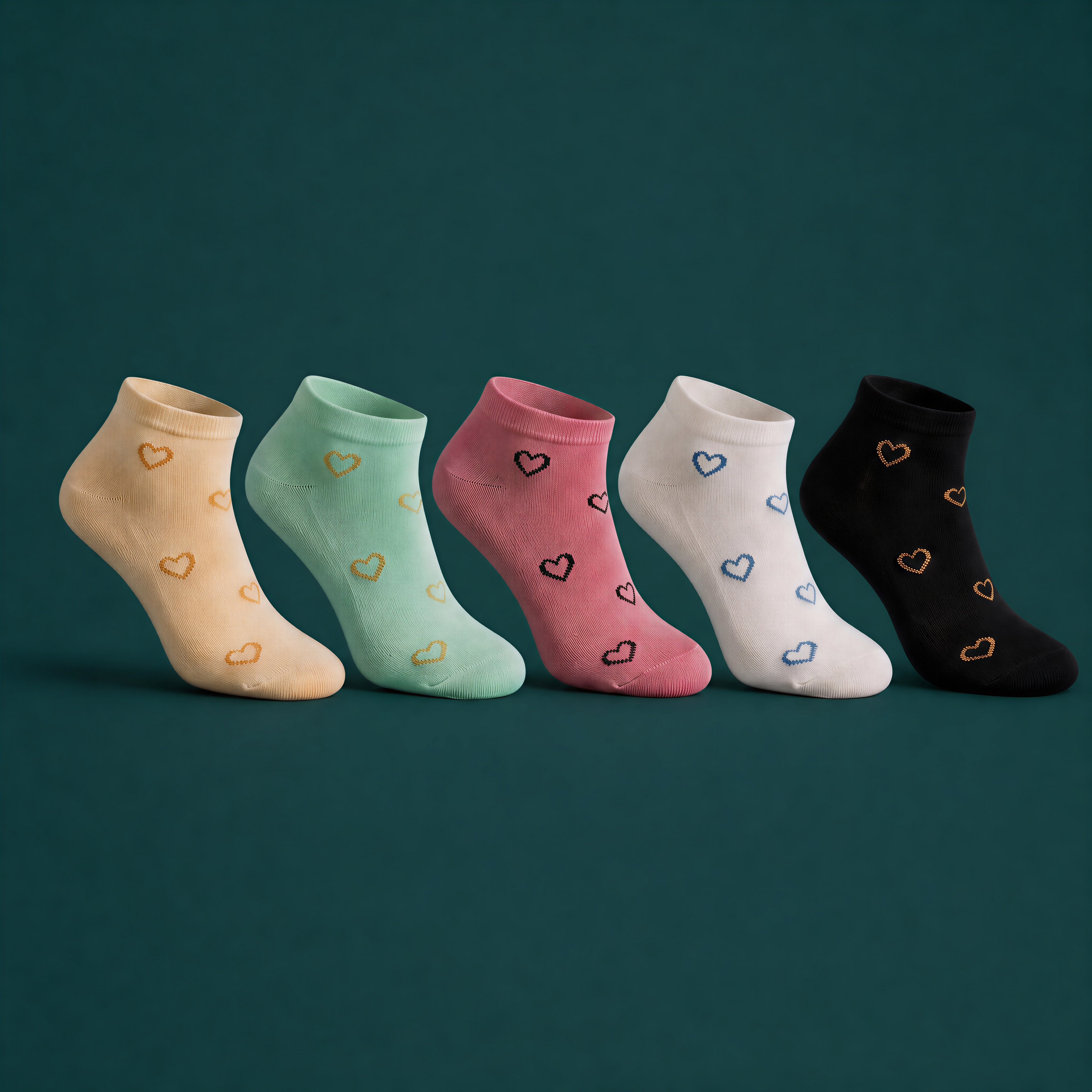 Women's Heart Socks
