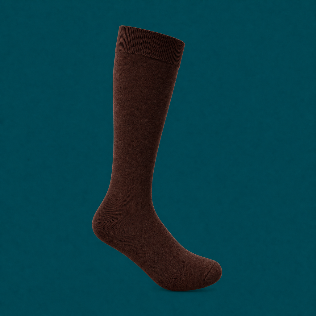 plain men long socks