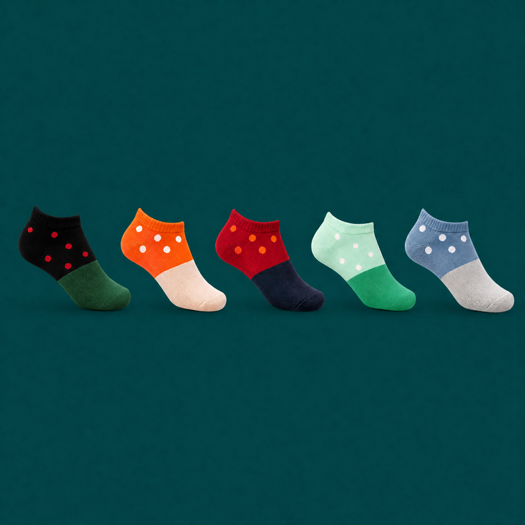 Patterned Women's Ankle Socks