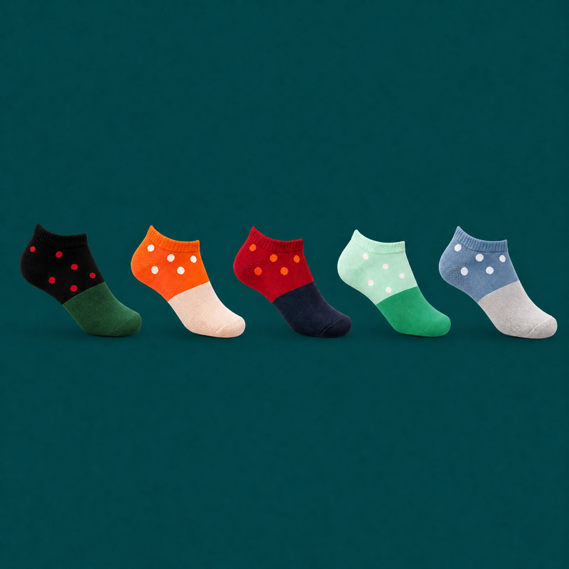 Patterned Women's Ankle Socks